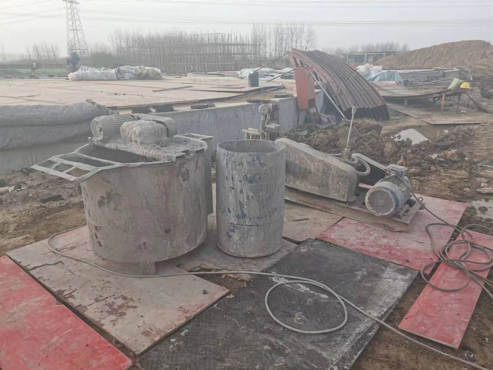 新民设备基础注浆